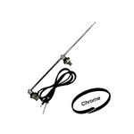 Chrome Twin Mount Antenna Aerial Radio Classic T1 Bug T2 Bay T3 T25