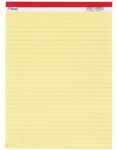 Mead 59610 8.5 x 11 in. Legal Pad44; Yellow - 50 Count44; Pack of 12