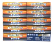 10 booklets x ELEMENTS 1 1/4 Ultra Thin RICE rolling paper