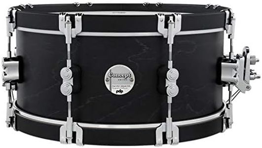 PDP Concept Classic Snare Drum, 6.5x14, Ebony/Ebony Hoops
