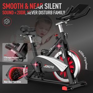 JOROTO X2PRO Exercise Bike – 18kg Flywheel Indoor Cycling