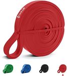 Lively Life Resistance Bands Pull Up, Heavy Fitness Exercise Bands Mobility Bands for CrossFit, Powerlifting, Assisted Pull Ups, Stretching Strength, Weight Training and Yoga Red [1 PACK]