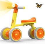 SERA Bike Baby Balance Bike 1+ Year Old Girls Boys - 12-36 Months Toddler Balance Bike with Night Lamp- 4 Silence Wheels Baby Bikes - Ride On Toys for Kids First Bike Gift