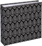 Hama 2222 "La Fleur" Memo Photo Album | 22.5 x 22.5 cm for 200 photos in 10x15 cm format | Black