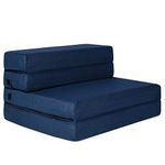 Milliard Tri-Fold Foam Folding Mattress and Sofa Bed for Guests - Single Size 75 " x 25" x 4.5"