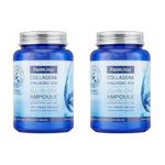 2 PACK Farm Stay All-In-One Collagen & Hyaluronic Ampoule 250ml+250ml