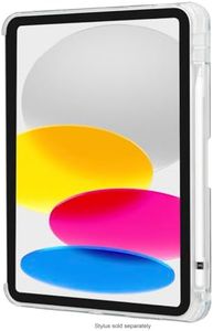 Targus Click-in Clear Case and Kickstand for 10.9" iPad (10th gen.), Clear - Military-Grade Shock Absorbent Protective Case with Hands-Free Viewing (THD927GL)