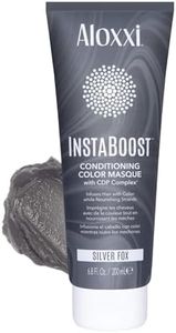 ALOXXI InstaBoost Conditioning Color Mask in Silver Fox, Deposits Silver Color and Deeply Conditions Hair, 6.8 Fl Oz