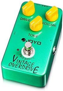 JOYO Vintage Overdrive Pedal Classic Tone for Electric Guitar Effect - True Bypass (JF-01)