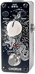 Sondery Chorus Pedal for Guitars, Mini Analogue Chorus Effect Pedal True Bypass, Art Series