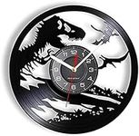 Vinyl Clock 30cm Monster Reptiles D