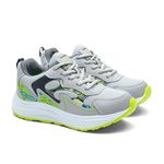 ASIAN Adventure-52 Kids Shoes | Lightweight Sporty Kicks, Breathable Running Shoes, Secure Fit with Memory Foam Technology, Durable Grip Outsole | Stylish Sports Shoes for Boys & Girls