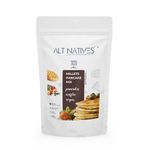 Millets Pancake Mix (Chocolate)- Instant Pancake, Waffle & Crepes with No Maida, No Soda & No preservatives | Gut Friendly, Gluten Free | Taste The Goodness with Alt Natives Pancakes Mix