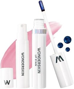 Wonderskin Wonder Blading Lip Stain Peel Off and Reveal Kit - Long Lasting, Waterproof Pink Lip Tint, Transfer Proof Natural Makeup Stain Kit (Beautiful)