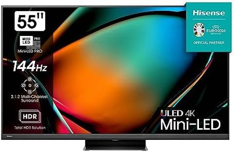 HISENSE 55U8K Téléviseur ULED Mini LED Quantum Dot 55 Pouces UHD 4K Smart TV