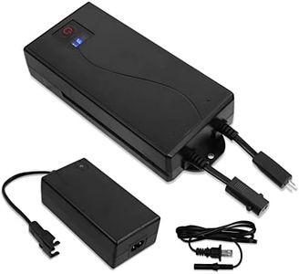 Battery Pack for Reclining Furniture with LCD Display is Suitable for Electric Sofa/Love seat/Chair Lift/Recliner. 2500mAh Rechargeable Large Capacity Battery Pack,Fits Most 2-Pin Furniture.