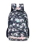 BEAUTY GIRLS By Hotshot 1651|School Bag|Tuition Bag|Unicorn Bag|College Backpack|For Girls & Women|18 Inch|30 Liters School Bag, Navy Blue