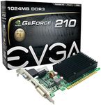 EVGA 01G-P3-1313-KR GeForce 210 Graphic Card - 520 MHz Core - 1 GB DDR3 SDRAM - PCI Express 2.0 x16