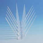 SPIKEBAZAAR Pigeon Spikes (20 Pcs with Installation Kit) Bird Spikes and Pigeon Control