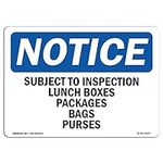 OSHA Notice Signs - Notice Subject 