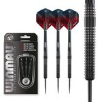 WINMAU Solaris Pro Specialist Tungsten 23 Gram Steel Tip Darts Set with Flights and Shafts (Stems)