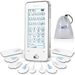 Belifu Dual Channel Tens Unit Electro Muscle Stimulator, Fully Isolated with Independent 24 Modes, Rechargeable Pulse Massager with Electrodes Pads for Neck Back Arms Chronic Pain Relief Body Building