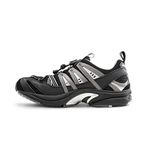 Dr. Comfort Performance-X Walking & Running Diabetic Shoes for Men-Double Depth Mens Therapeutic Shoes, Black/Grey, 11.5 Wide