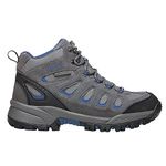 Propét Men's Ridge Walker Hiking Boot, Grey/Blue, 8.5 UK