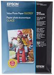 Epson S400033 Value Photo Paper Glossy 4 X 6, 50 Sheets Ink