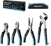 DURATECH 4-Piece Pliers Set with Ro