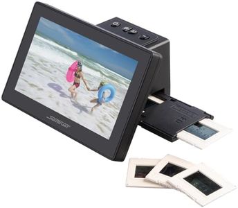 Somikon Negativ Scanner: Stand-Alone-Dia- & Negativscanner, 17,8 cm/7"-IPS-Display, 25 MP, HDMI (Diabetrachter, Diascanner mit Display, digitalisieren)
