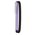 MoKo Pencil Holder for Apple Pencil Pro, Apple Pencil 1st/2nd Generation, Apple Pencil (USB-C), PU Leather iPad Pencil Sleeve Pouch with buckle & Elastic Band attach to iPad Case, Taro Purple