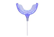 Home Tooth Whitening Accelerator 32 Led Blue Light 16 Minutes Timer 4 in 1 Smart Mobile Phone USB Connected Teeth Whitening Led Light Device Dental Bleaching Whitener Machine Accessories Professional