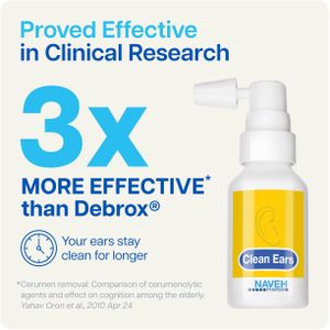 NAVEH PHARMA CleanEars Ear Wax Removal Spray 15ml