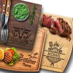 Gifts for Men - Personalized Cutting Board - Fathers Day Gift for Him - Best Mens Birthday Gifts for Him - Chef, BBQ & Grilling Accessories - Unique Dad Gifts, Husband, Brother, Boyfriend - Canada