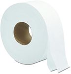 General Supply 9JUMBO Jumbo Roll Bath Tissue, 2-Ply, 9", White (Case of 12)