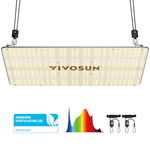 VIVOSUN VS2000 LED Grow Light with Samsung LM301 Diodes & Brand Driver Dimmable Lights Sunlike Full Spectrum for Seedling Veg & Bloom Plant Grow Lamps for 4x2/3x3 Grow Tent