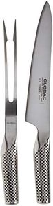 Global G-313 Knives Carving Set (G-3,G-13) 2 Pc, Stainless_Steel, Silver