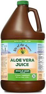 Lily of the Desert Aloe Vera Juice - Whole Leaf Filtered Aloe Vera Drink, Non-GMO Aloe Juice with Natural Vitamins, Digestive Enzymes for Gut Health, Stomach Relief, Wellness, Glowing Skin, 128 Fl Oz