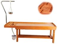 Apex Digital Wooden Massage Cum Shirodhara Table