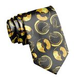 Civilos Men's Tie, Necktie for Men, Necktie Gifts for Men, Great for Christmas Birthday, Sousaphone, One Size