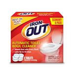 Iron Out Automatic Toilet Bowl Cleaner, 1 Pack, 6 Tablets