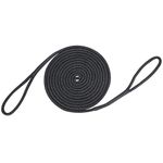 Extreme Max 3006.2394 BoatTector Premium Double Looped Nylon Dock Line for Mooring Buoys - 5/8" x 40', Black