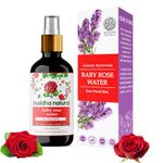 Buddha Natural Baby Rose Mist Water (200 ml) - 100% Natural - Get Hydrated & Refreshed Skin - Ayurveda Certified - Chemical Free