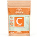 Hollywood Secrets 100% Vitamin C Powder L Ascorbic Acid 100gm FREE Beaker | Scoop | Bottle