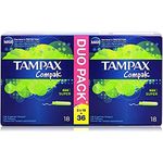 TAMPAX Compak Super Tampons Loading Sleeve