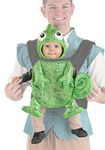 elope Disney Tangled Pascal Baby Carrier Cover Costume, Infant Halloween Costume Character Standard Green