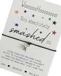 You smashed it gift | Passing exams gift | New job gift | You smashed it wish bracelet