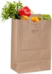 Duro 70 Lb Brown Paper Bags with Ha