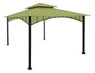 APEX GARDEN Replacement Canopy Top CAN ONLY FIT for Model #D-GZ136PST-N Summer Breeze Soft Top Gazebo (Canopy Top Only) (Oasis Green)